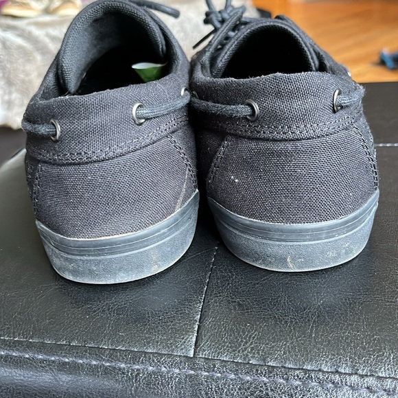 TIMBERLAND men’s canvas deck shoes. Black in size 9M. EUC. - Picture 3 of 10